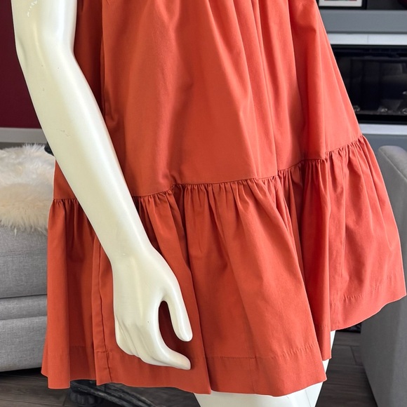 Abercrombie & Fitch Terracotta Smocked Dress - Picture 4 of 13